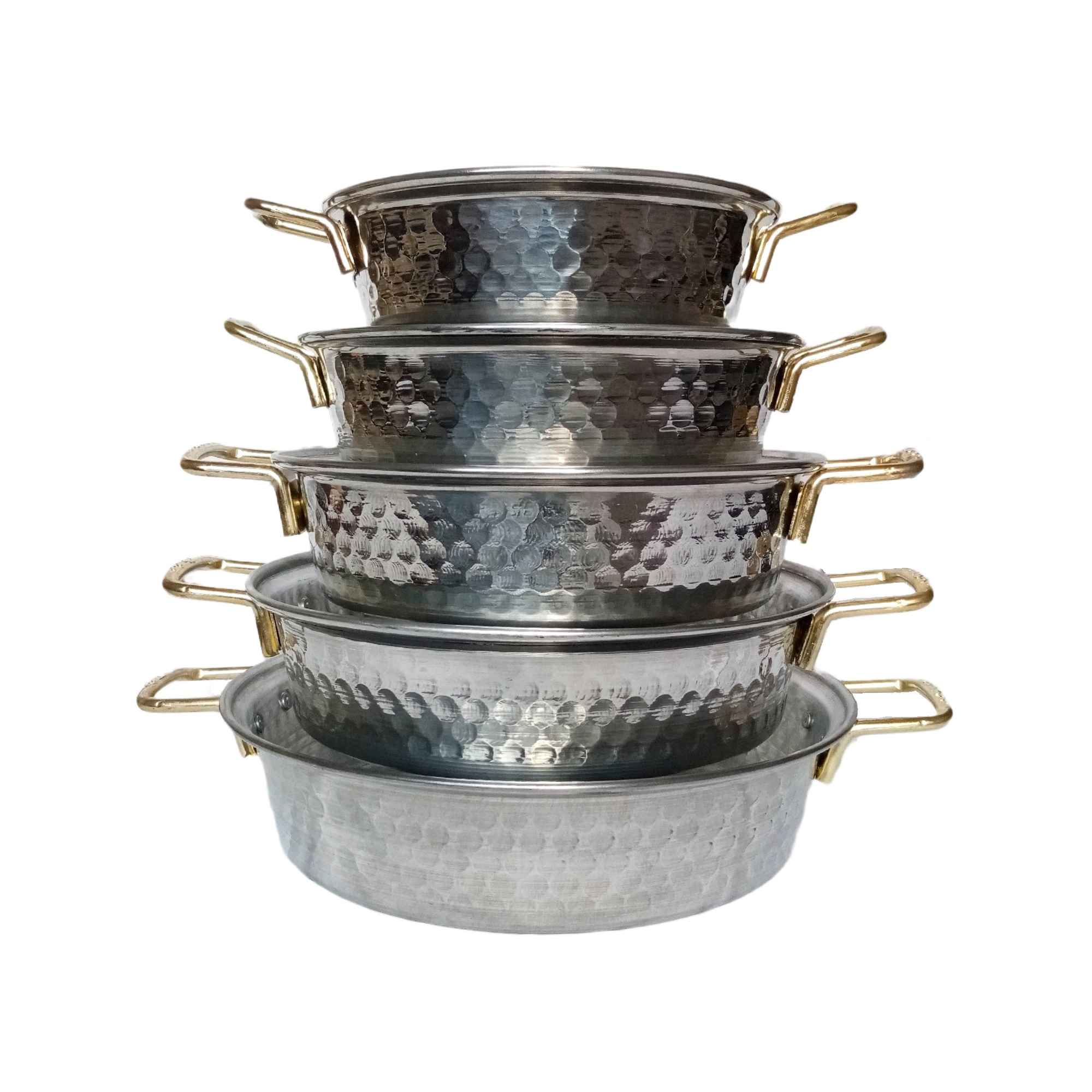 Main image of 户外露营平底锅 – 轻便，篝火适用，五件套