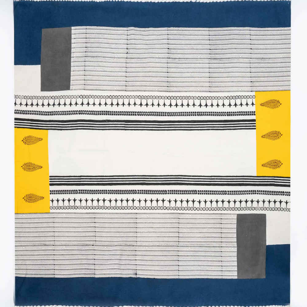 Main image of 木刻印花亚麻桌布——Golestan 款