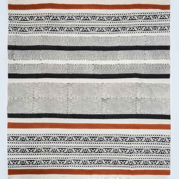 木刻印花亚麻桌布——Kaaj 款