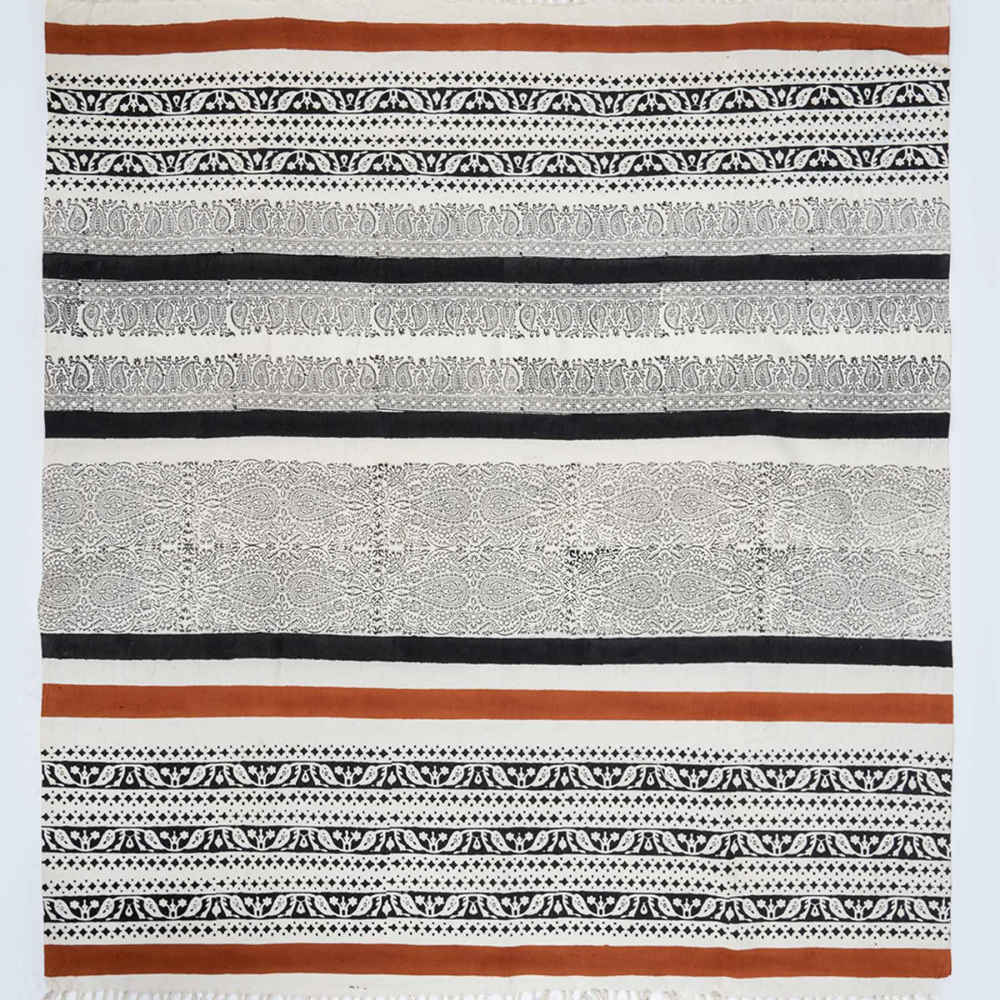 Main image of 木刻印花亚麻桌布——Kaaj 款