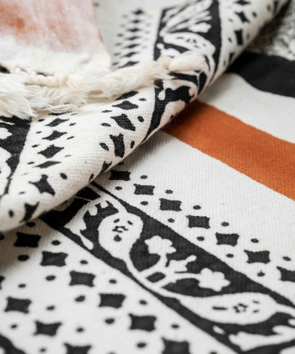 木刻印花亚麻桌布——Kaaj 款