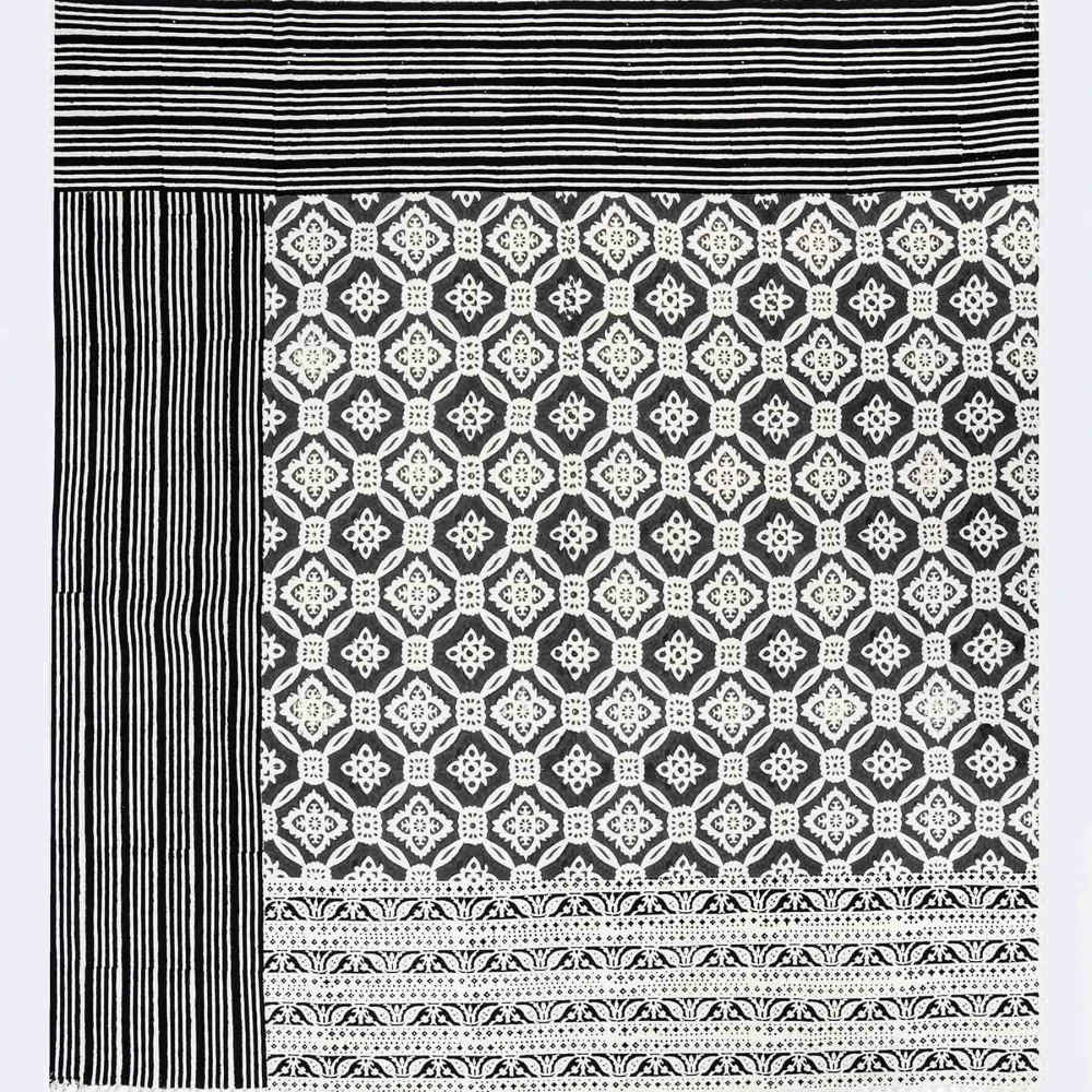 Main image of 木刻印花亚麻桌布——Khajoo 款