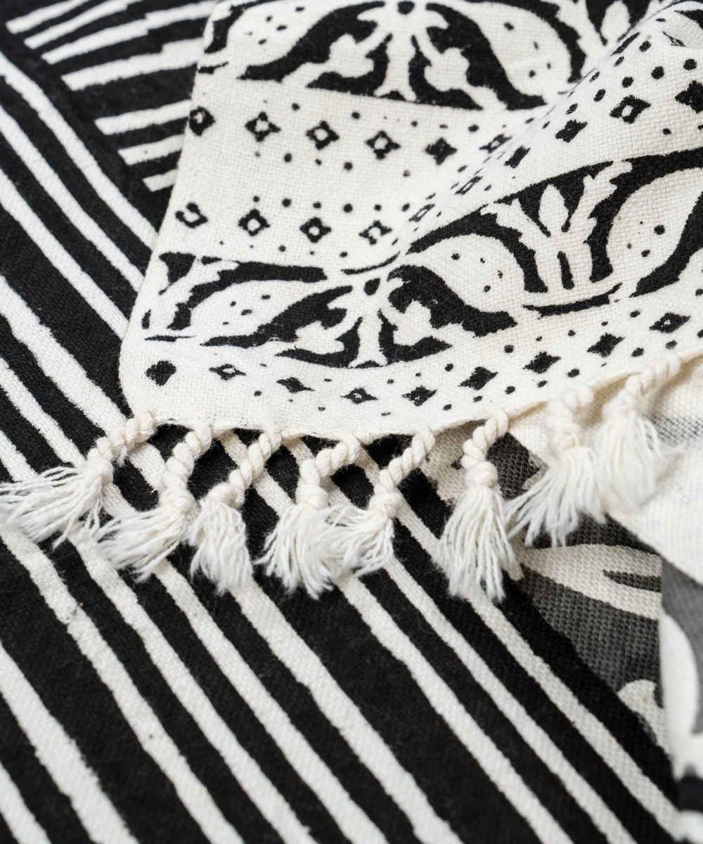 木刻印花亚麻桌布——Khajoo 款