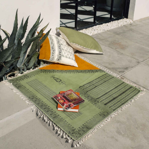 木刻印花亚麻桌布——Khormaloo 款