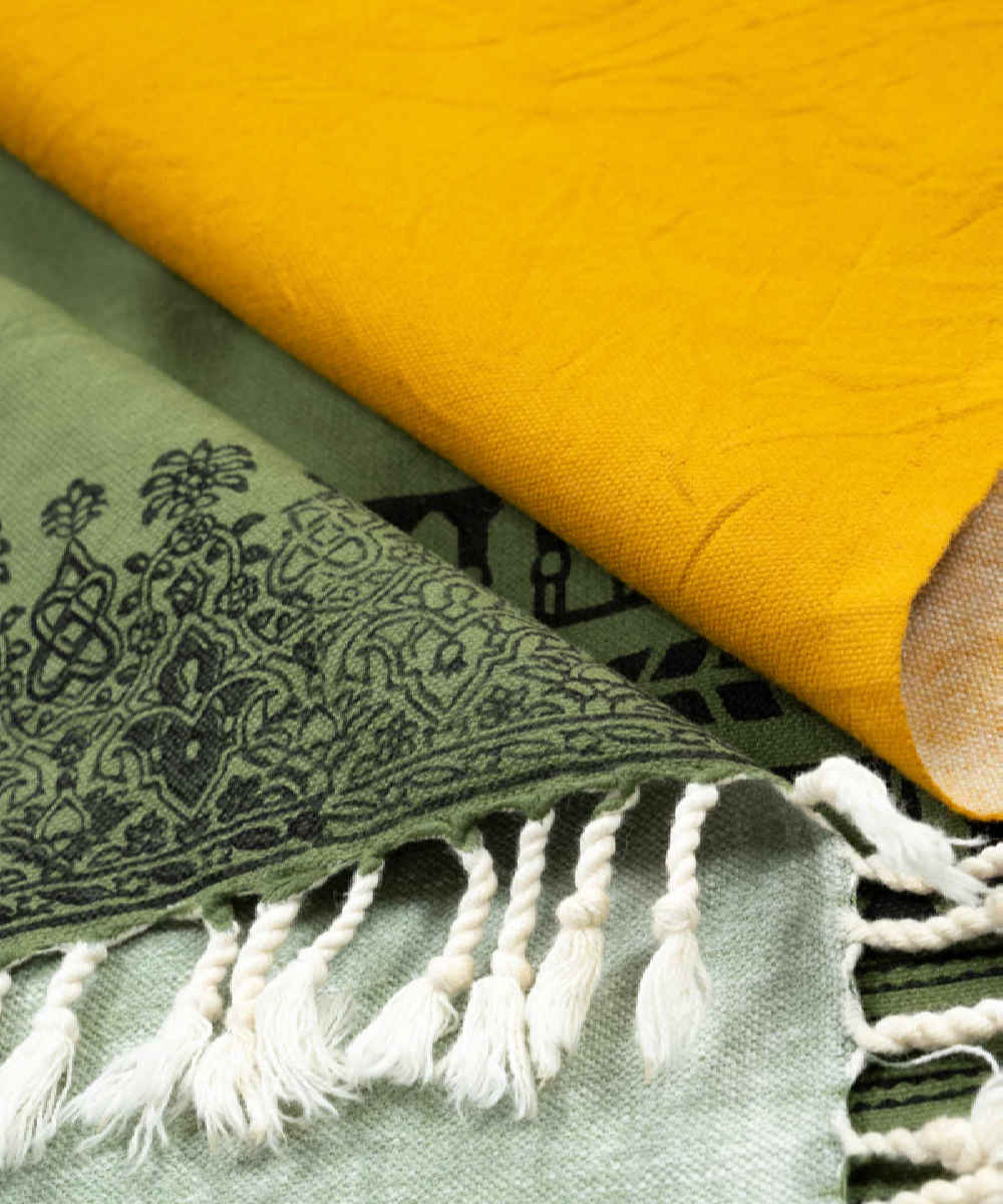 木刻印花亚麻桌布——Khormaloo 款