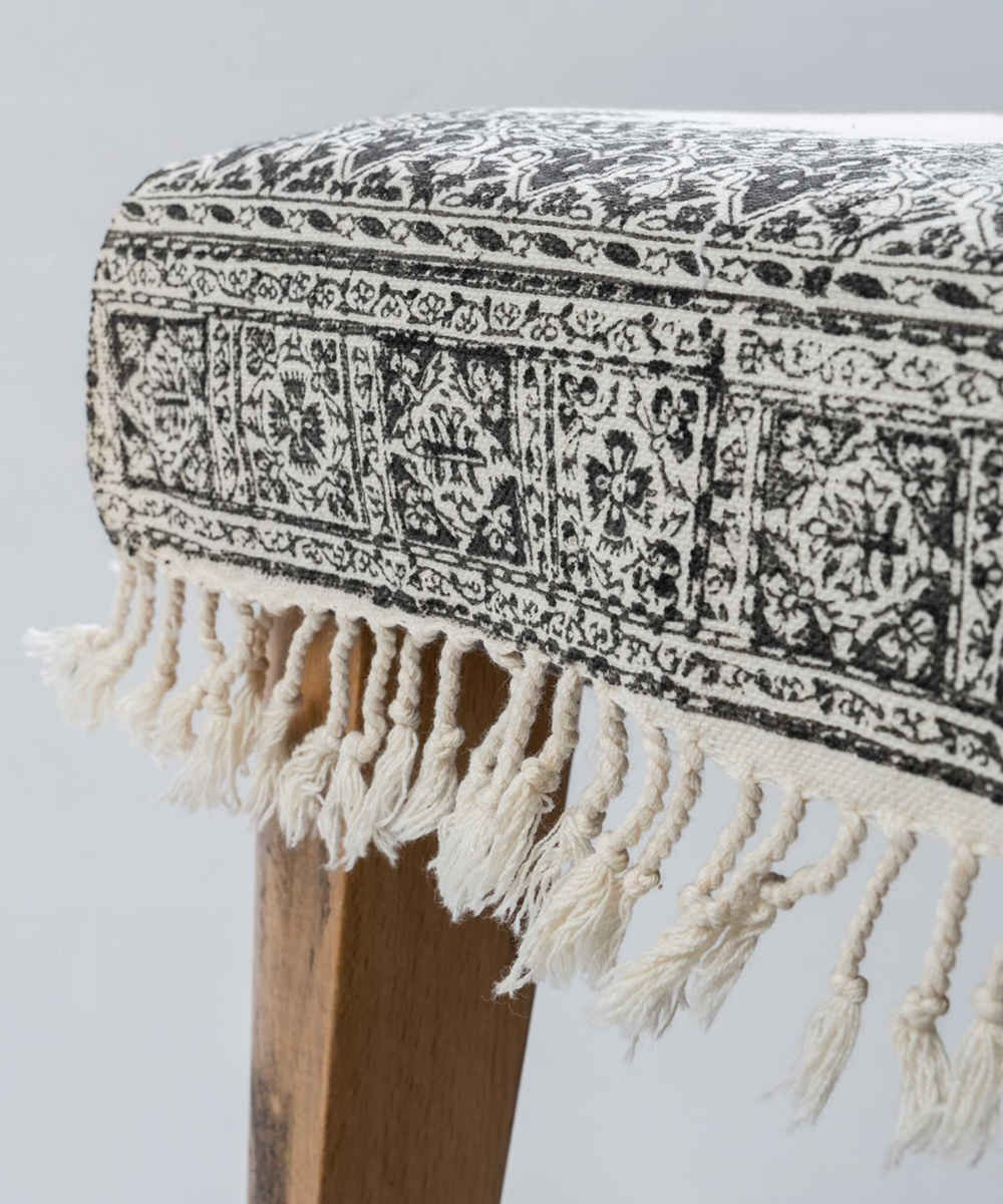 木刻印花亚麻桌布——Sarv Azad 款