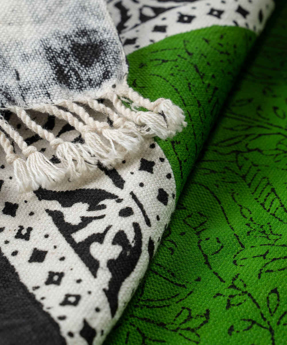 木刻印花亚麻桌布——Shabnam 款