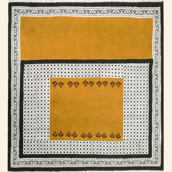 木刻印花亚麻桌布——Shabnaz 款