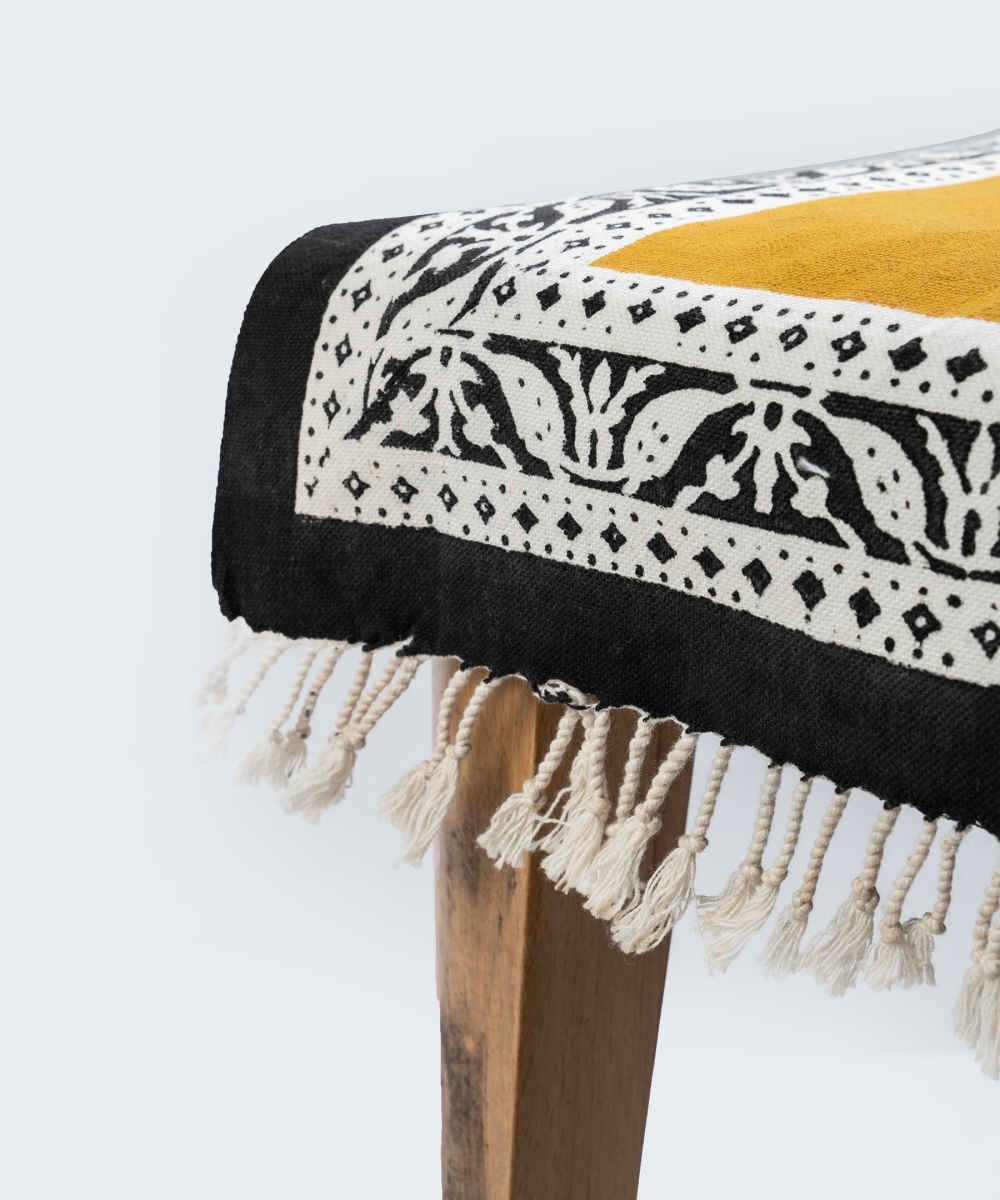 木刻印花亚麻桌布——Shabnaz 款