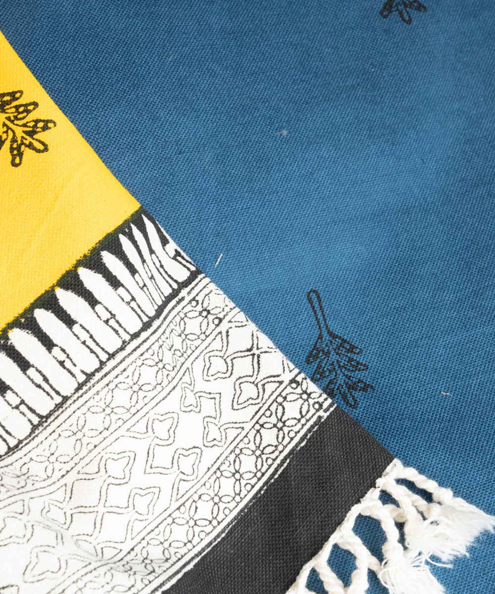 木刻印花亚麻桌布——Techra 款