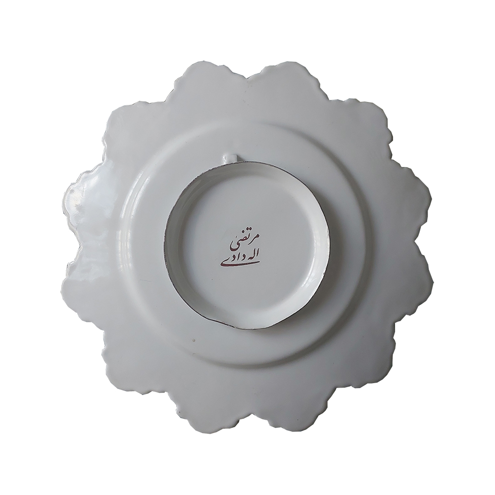 装饰铜盘——手绘波斯掐丝珐琅花卉款