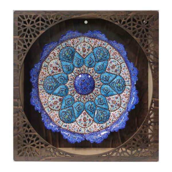 装饰铜盘——手绘波斯掐丝珐琅“塔宁”款