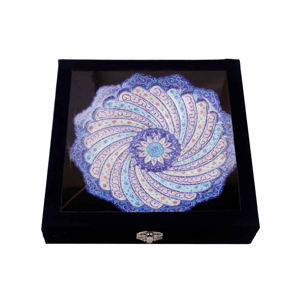 装饰铜盘——手绘波斯掐丝珐琅“莱拉”款