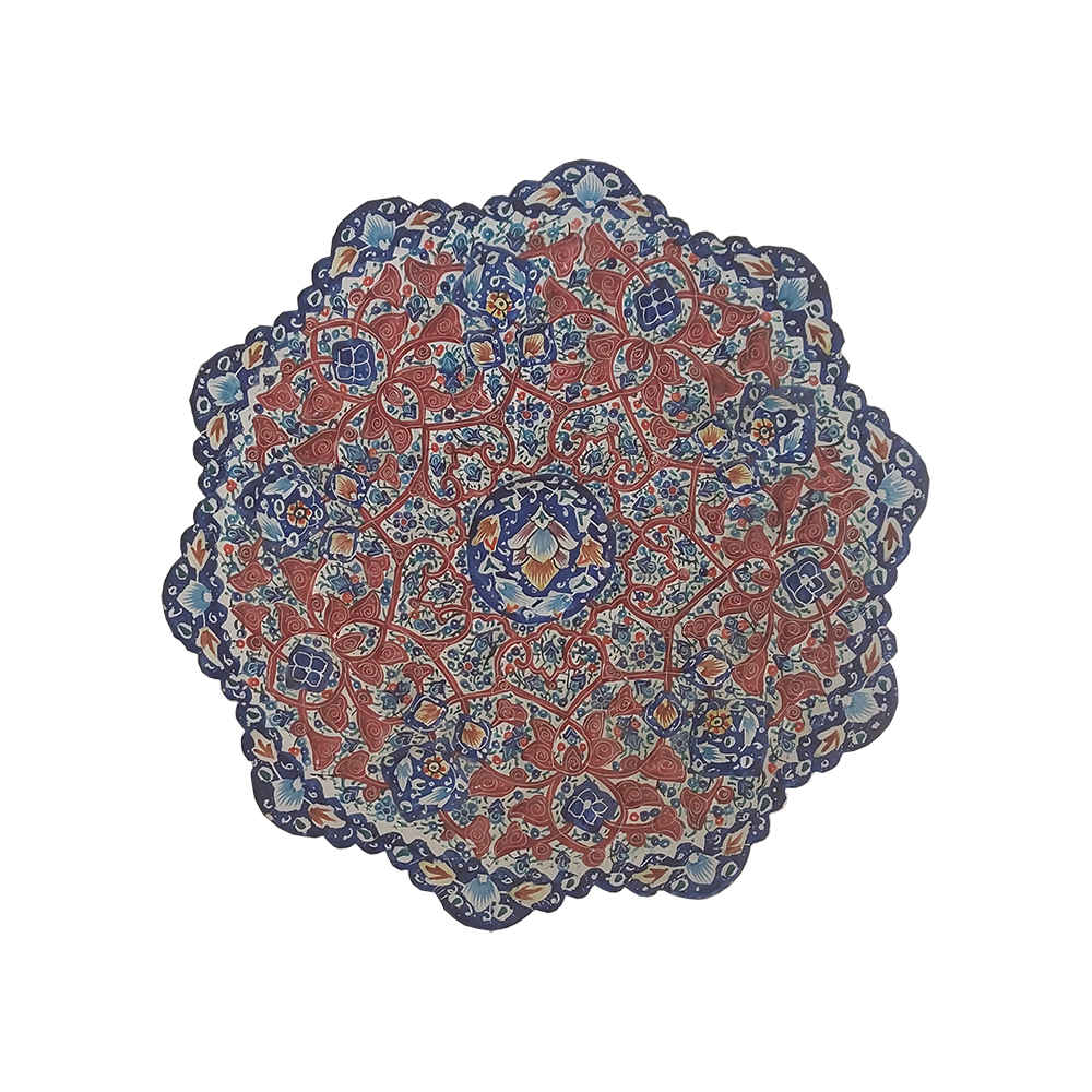 Main image of 装饰铜盘——手绘波斯掐丝珐琅“帕纳”款