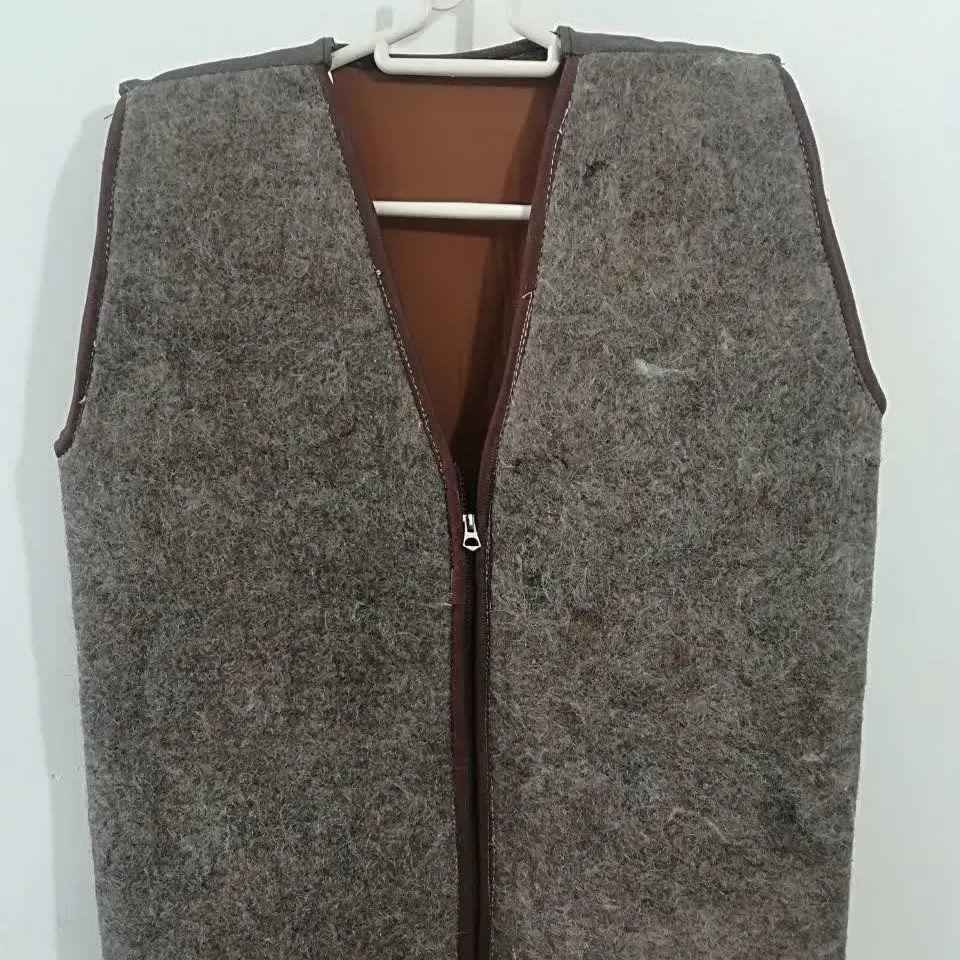 天然骆驼毛马甲款式 Tanpoosh