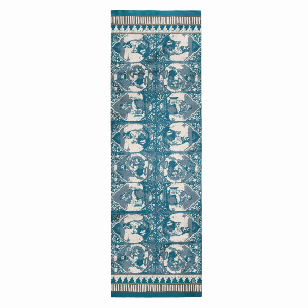 波斯艺术印花披肩 – Golzar 款