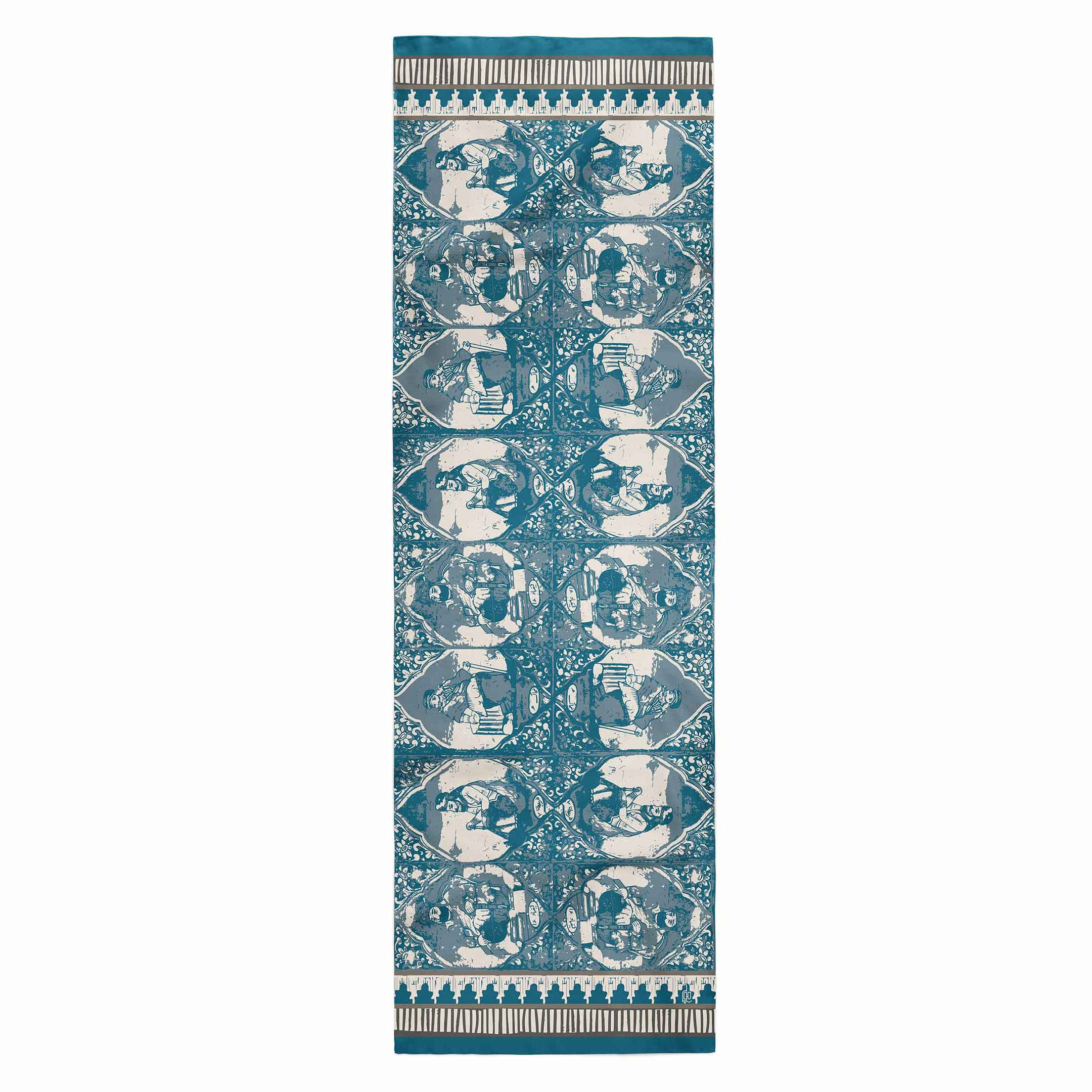 Main image of 波斯艺术印花披肩 – Golzar 款