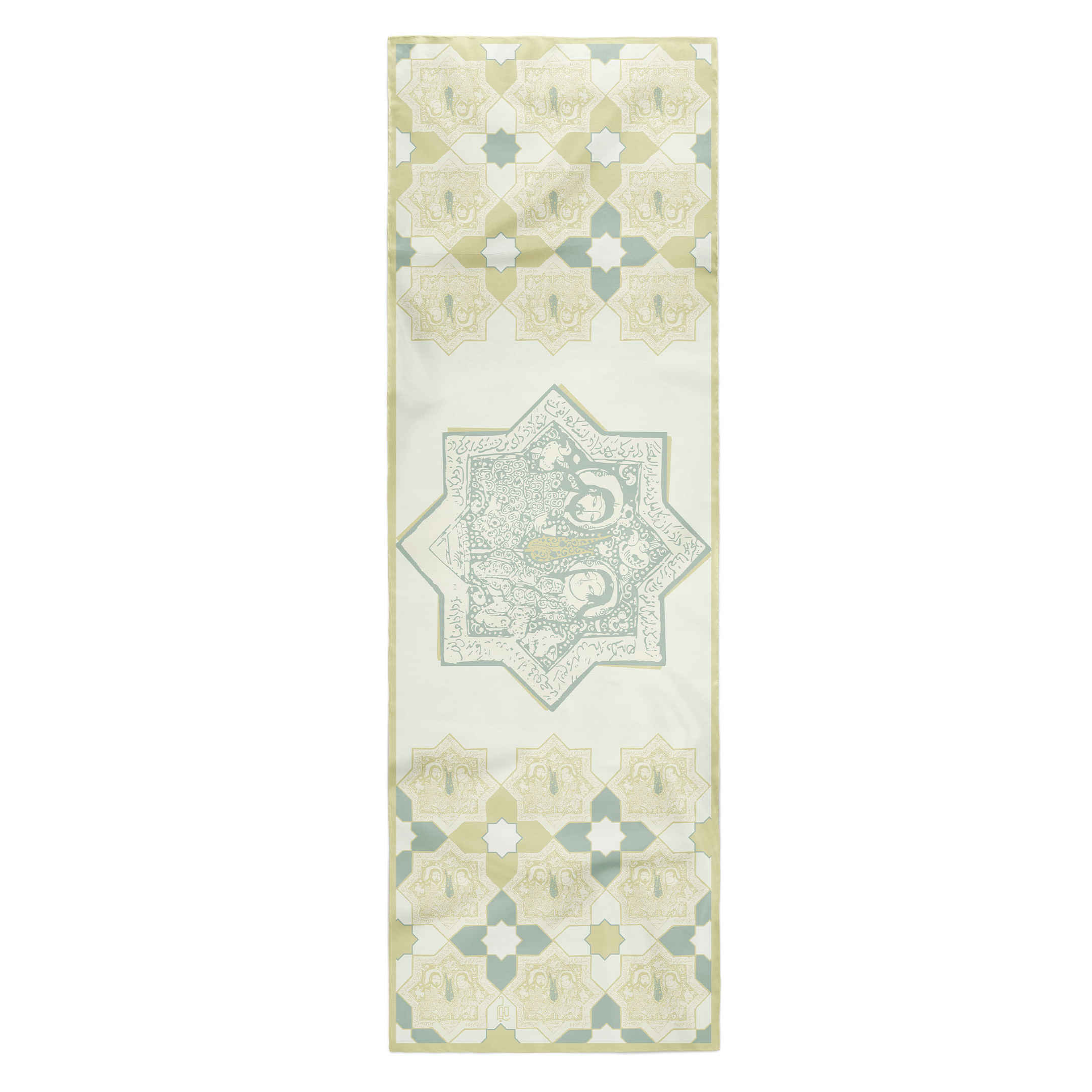 波斯艺术印花披肩 – Sabooh 款