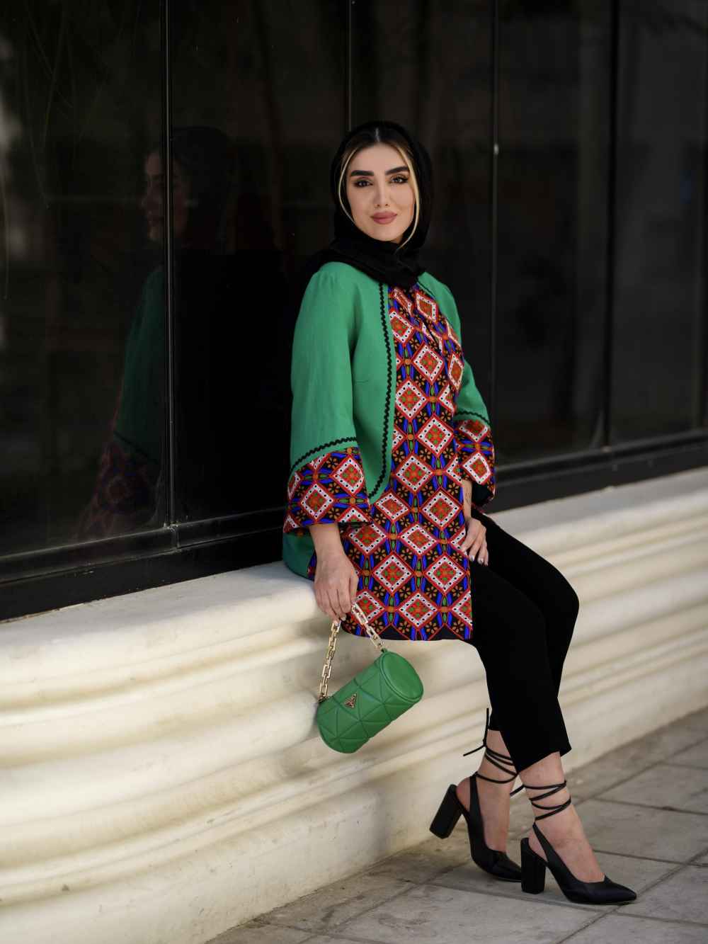 波斯刺绣曼托 款式 Chista