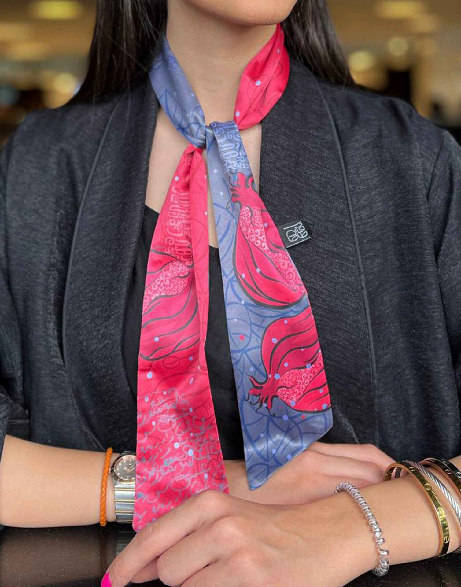 波斯颈巾 – 奢华亮丽 Anar 款