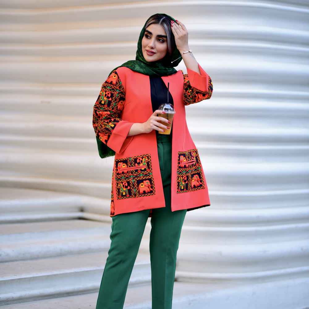 Main image of 波斯苏扎尼刺绣曼托 款式 Arva