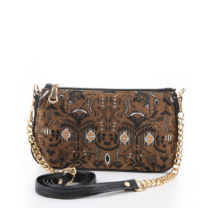 手工人造皮革链条包，传统设计