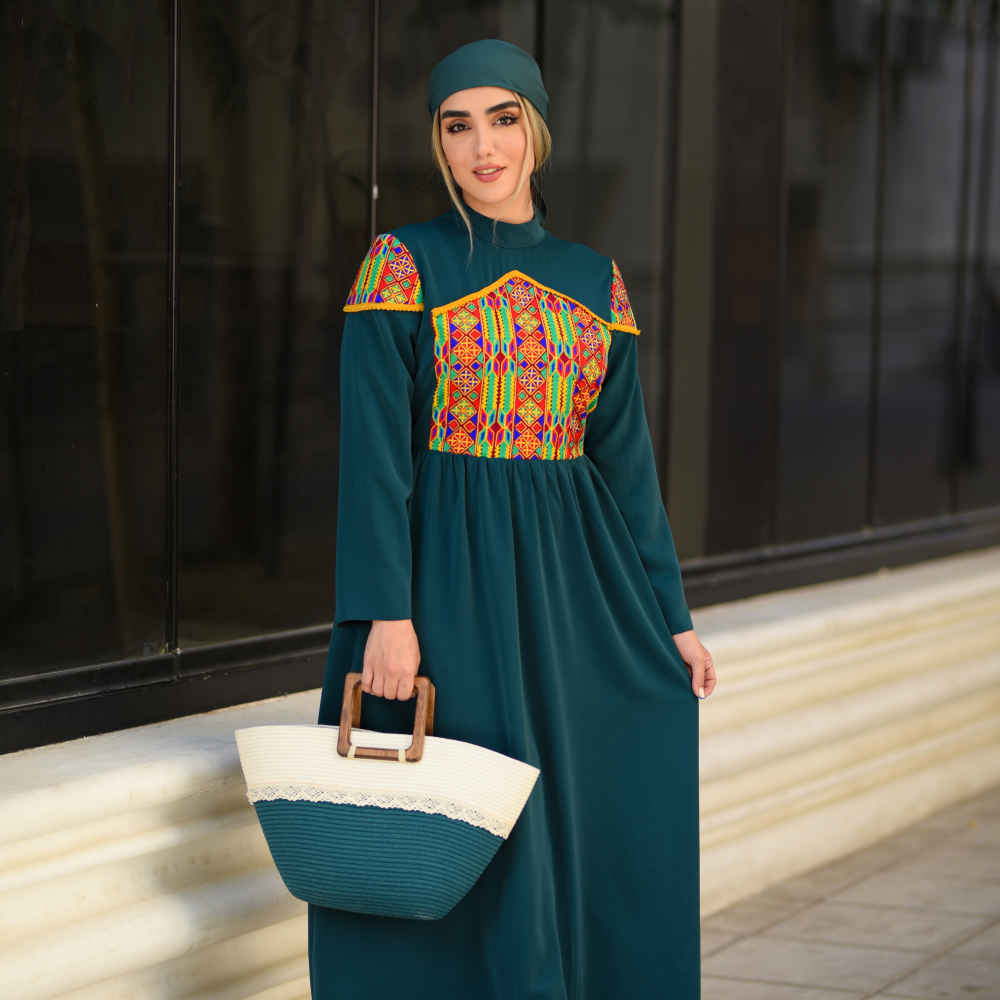 Main image of 女士长袖雪纺连衣裙 户外风款式 Setila