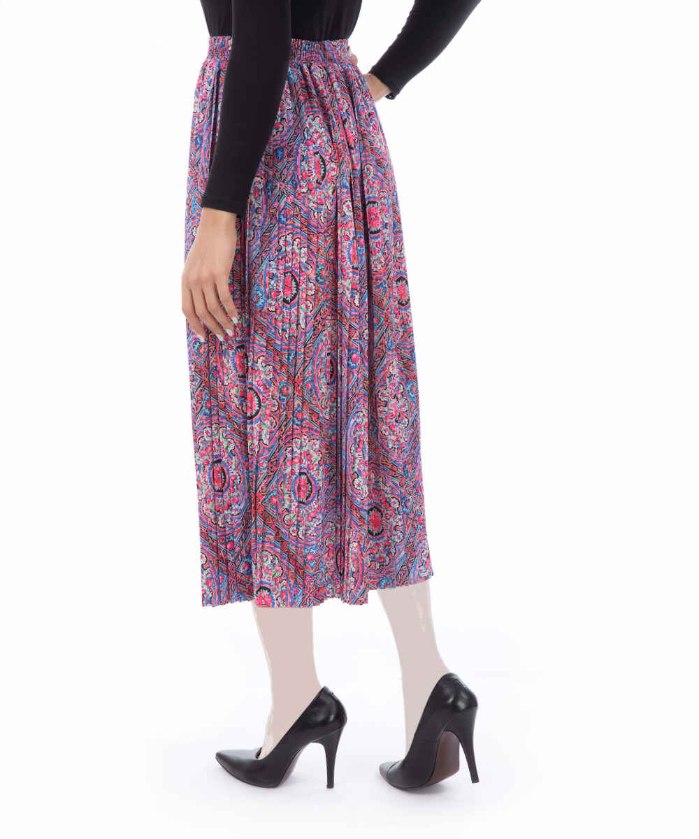 女士百褶中长裙款式 Liam