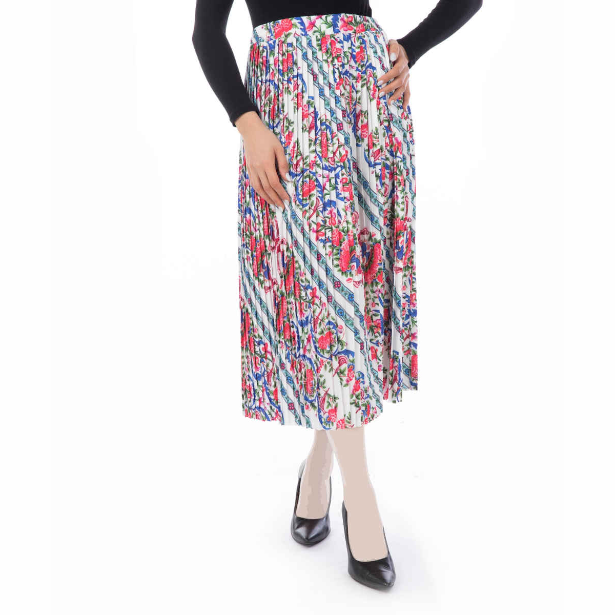 Main image of 女士百褶中长裙款式 Vania