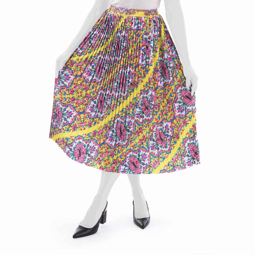 Main image of 女士百褶中长裙款式 Vestay