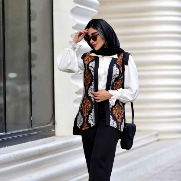 女士马甲、长上衣与裤装套装款式 Ayman