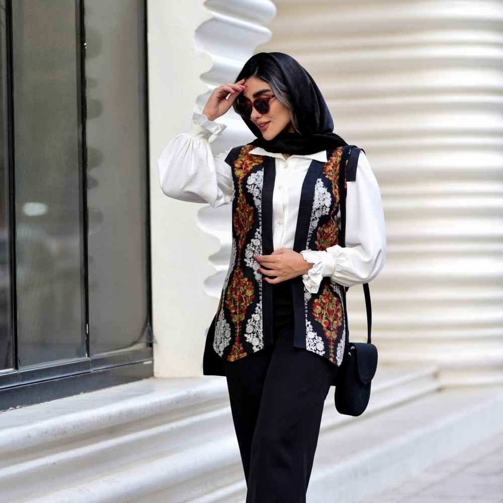 Main image of 女士马甲、长上衣与裤装套装款式 Ayman