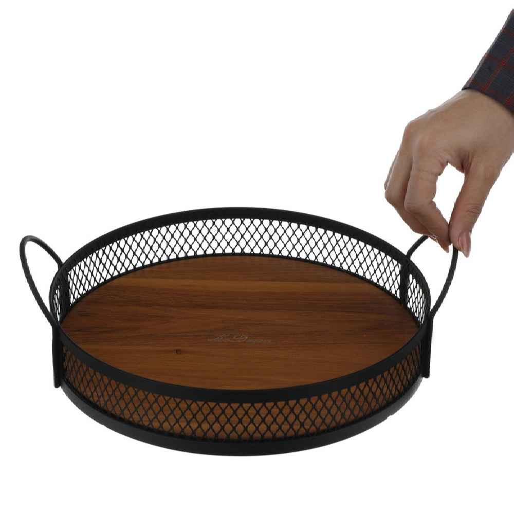 Javaneh 木质托盘——适合茶水或轻食