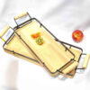 Thumbnail 2: Karizma 茶具托盘——光滑木质表面，适合上菜