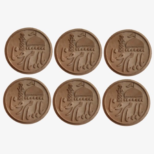 Main image of 12 块什叶派 Turbah 礼拜石 – Ya Ali ibn Musa Al Aaza 款