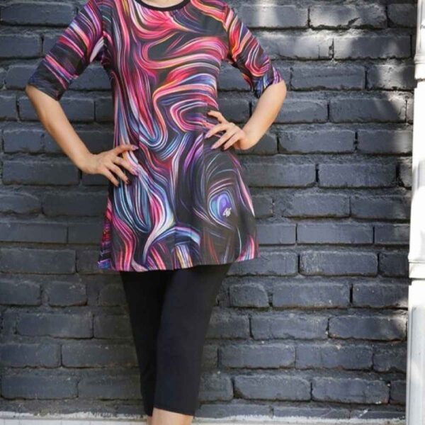 女士两件套短袖泳装 – Lara 款