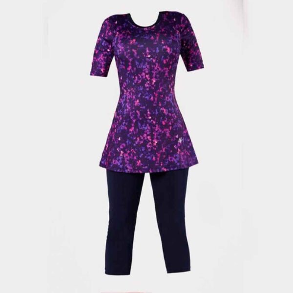 女士两件套短袖泳装 – Maha 款