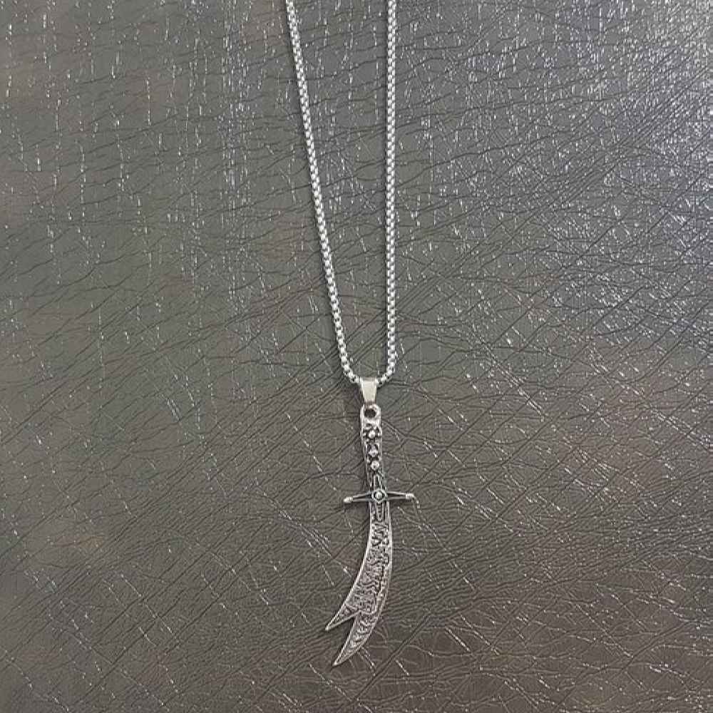 Main image of Zulfiqar 剑项链 – 伊斯兰钢制剑吊坠