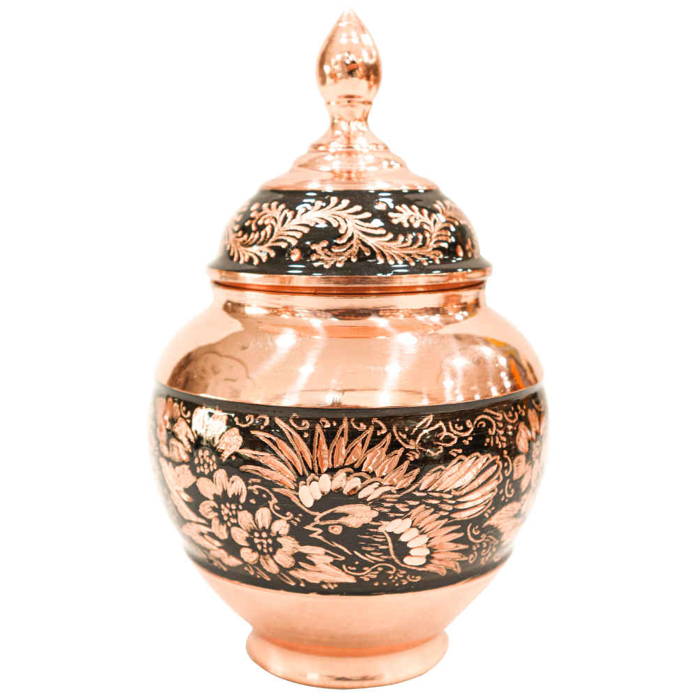 Main image of 手工波斯雕刻铜制糖碗 Almas