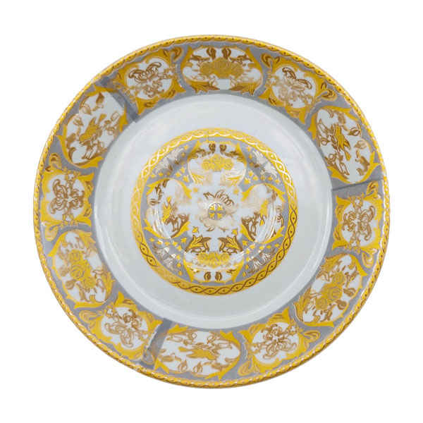 Main image of 波斯茶托 – 瓷器 Roniz 设计（6件套）