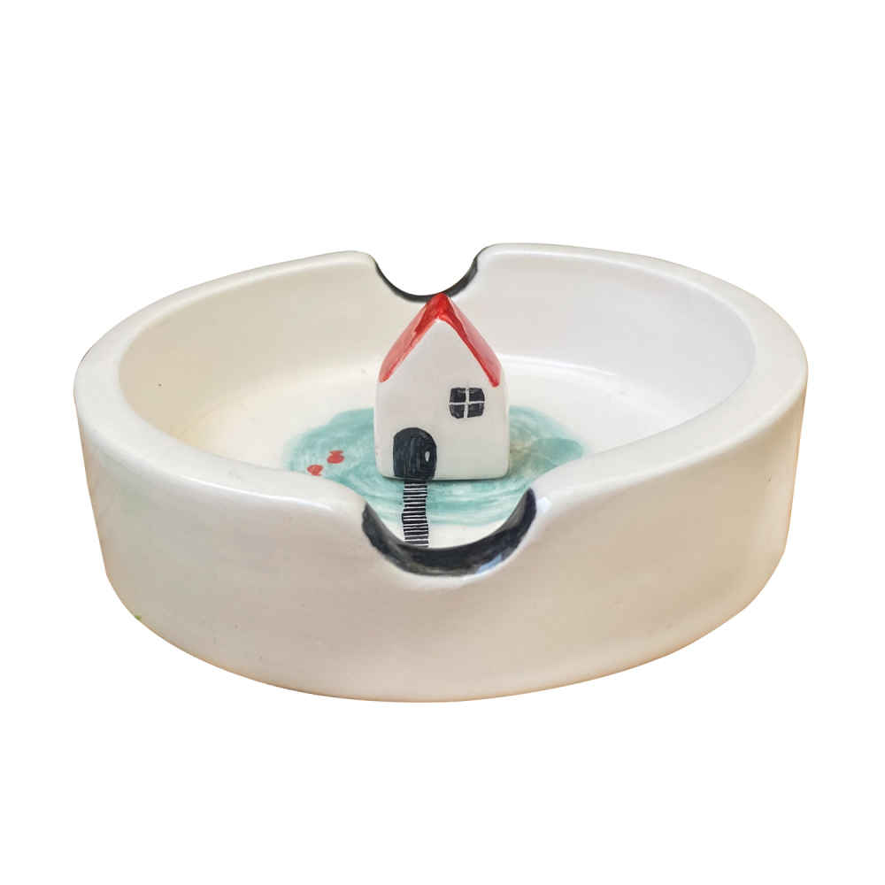 Main image of 手工陶瓷烟灰缸 – 极简小屋设计