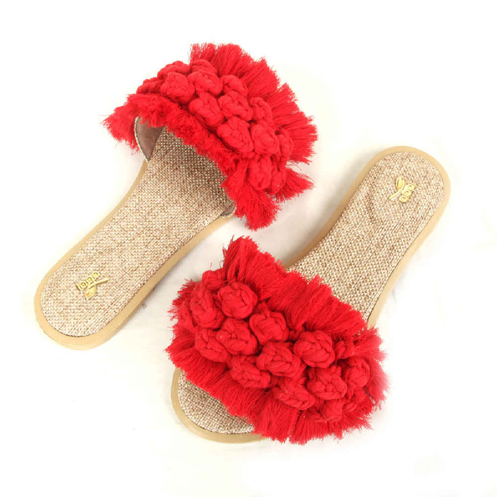 手工编织波西米亚时尚凉鞋 – Niaz 款