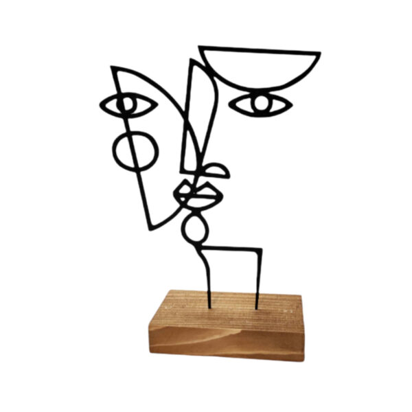 金属极简雕塑 – “Chehreh”造型艺术品