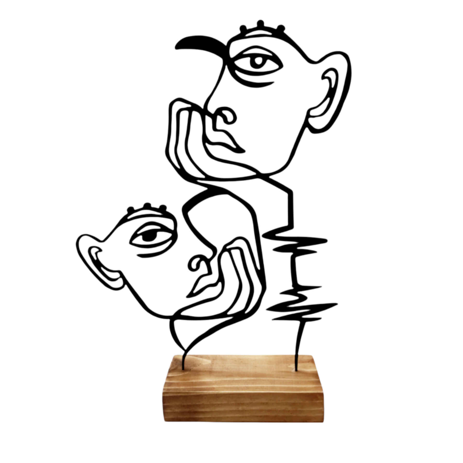 Main image of 金属极简雕塑艺术品