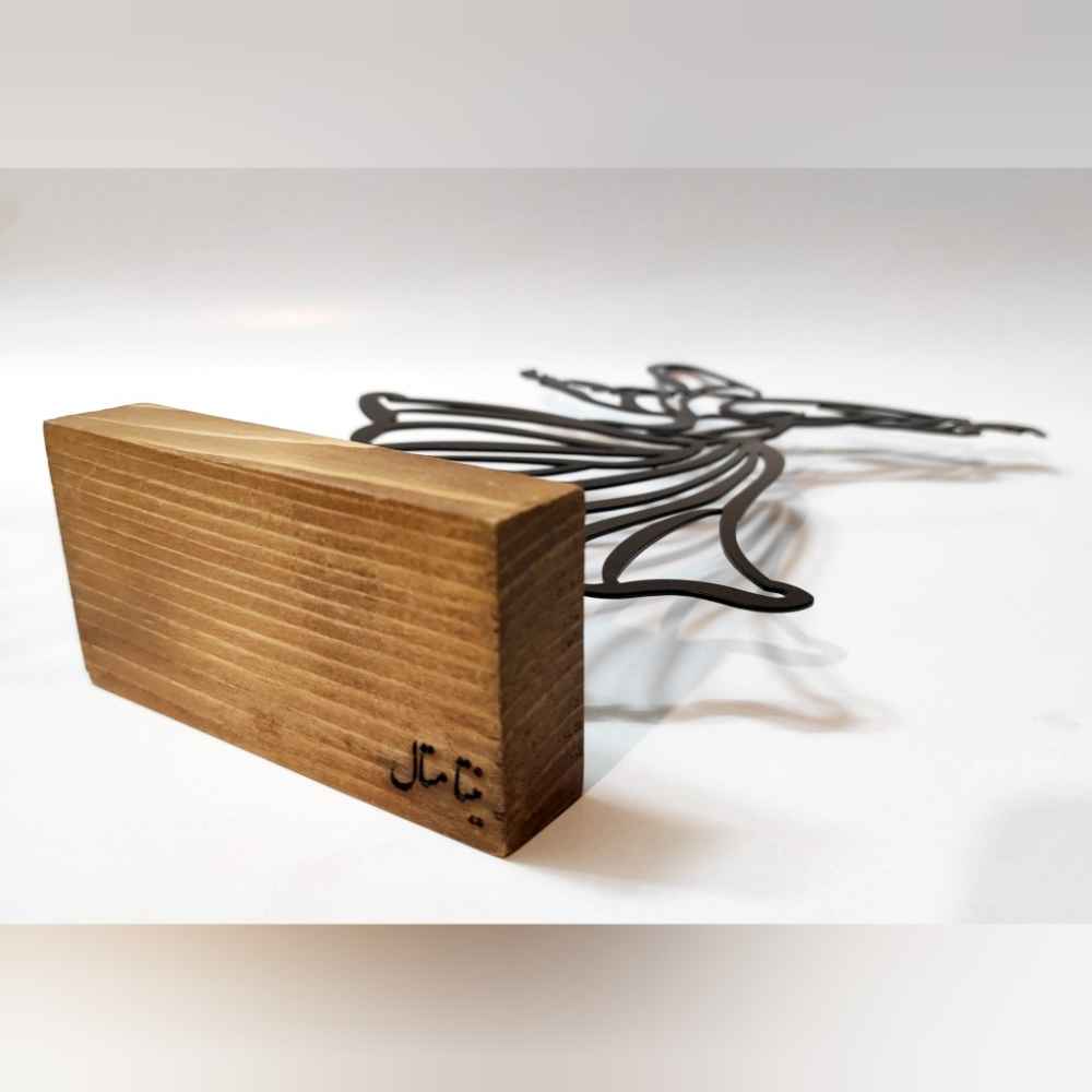 金属极简雕塑 – 旋舞舞者造型