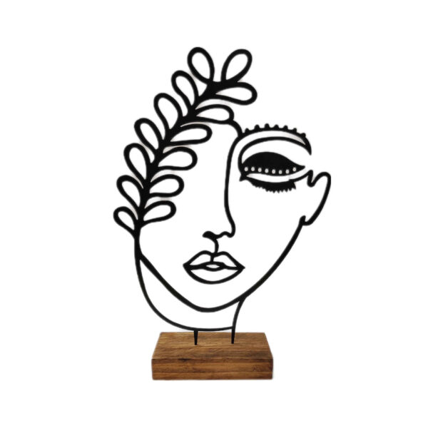 金属极简雕塑 – “Zan”造型艺术品