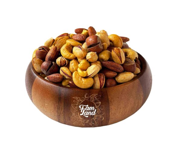 混合加盐烤波斯坚果