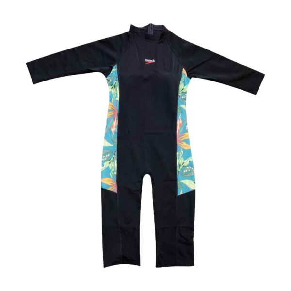 穆斯林女士连体保守泳装