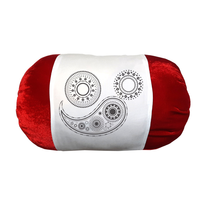 Main image of 天鹅绒面料的波斯圆柱抱枕 Mana 款