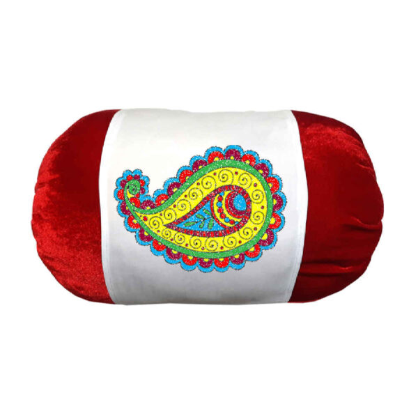 天鹅绒面料的波斯圆柱抱枕 Mona 款